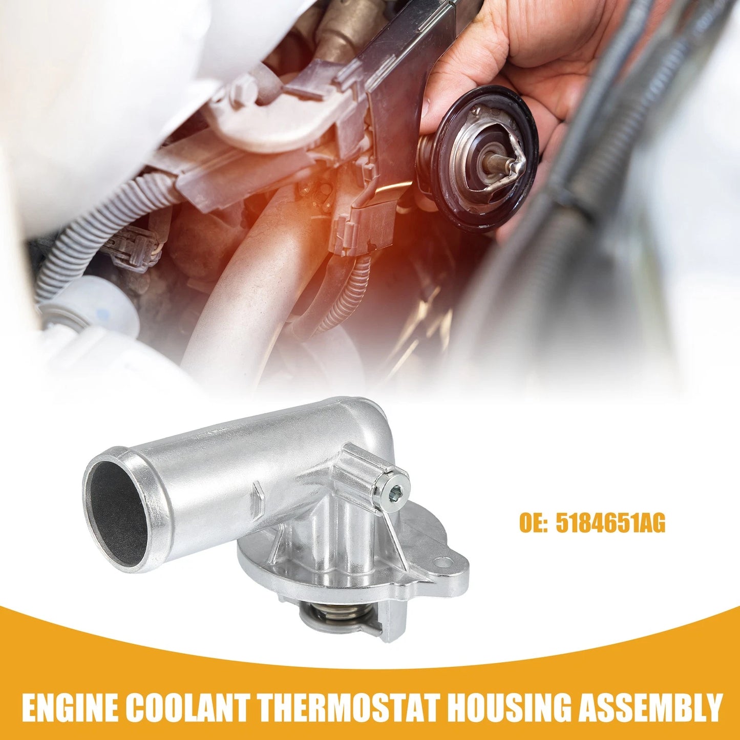 Thermostat Housing Assembly for Dodge Durango (2011-2015)