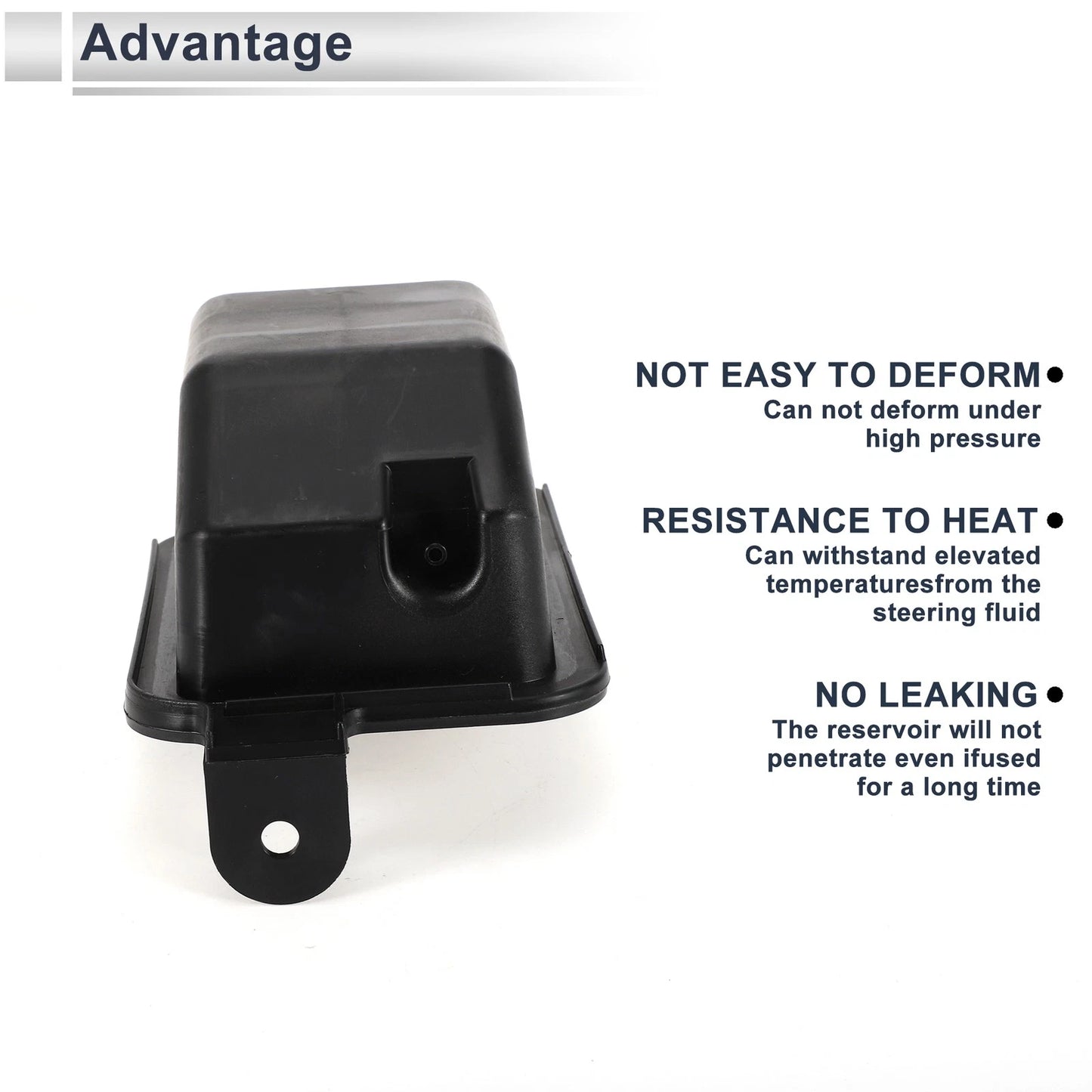 Power Steering Reservoir for Ford E-150 (2000-2018) 1 x Black