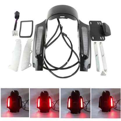 Fender Fascia w/ LED Lights for Harley Touring Road Glide (2009-2013)