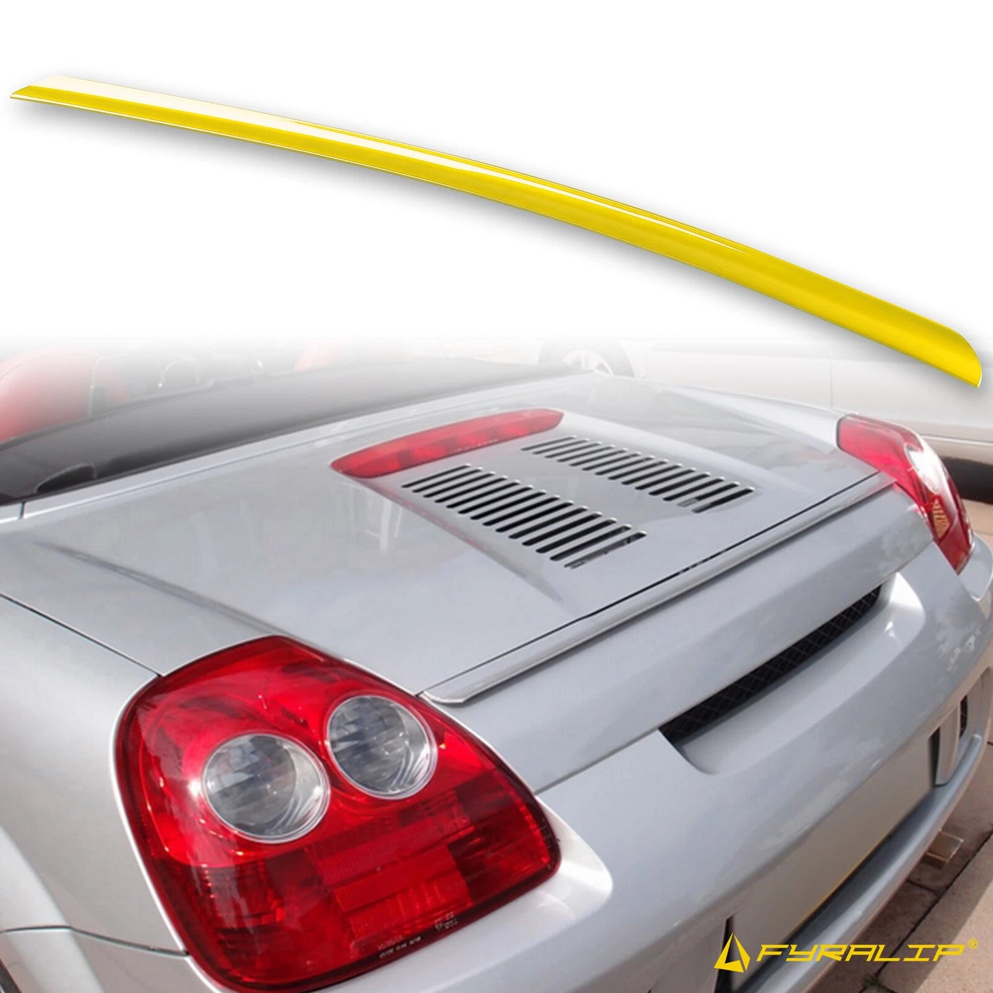 576 Yellow Boot Lip Spoiler for Toyota MR2 Spyder (1999-2006)