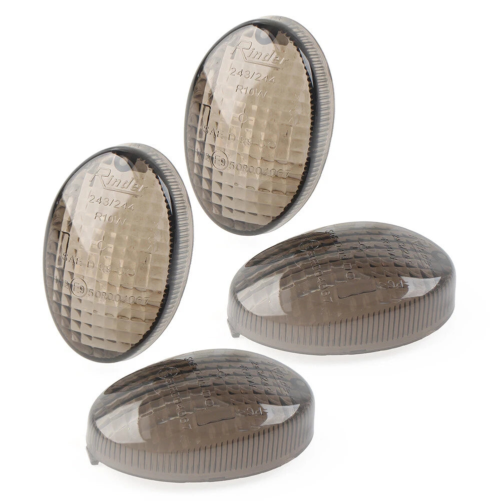4pcs Turn Signal Light Lens for KAWASAKI EX250R NINJA 250R (2008-2012)