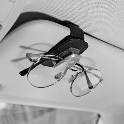 Sunglasses Holder Clip for Car Visor Eyeglasses Hanger (Fits Most Cars)