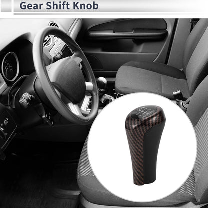 6 Speed Shift Knob for BMW X3 2004-2020 Plastic Stick Shifter Knob Brown Black