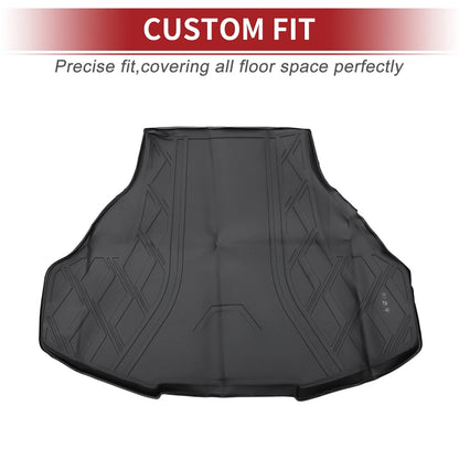 Cargo Liner Rear Trunk Mat for Honda Accord (2013-2017) Diamond Pattern TPE