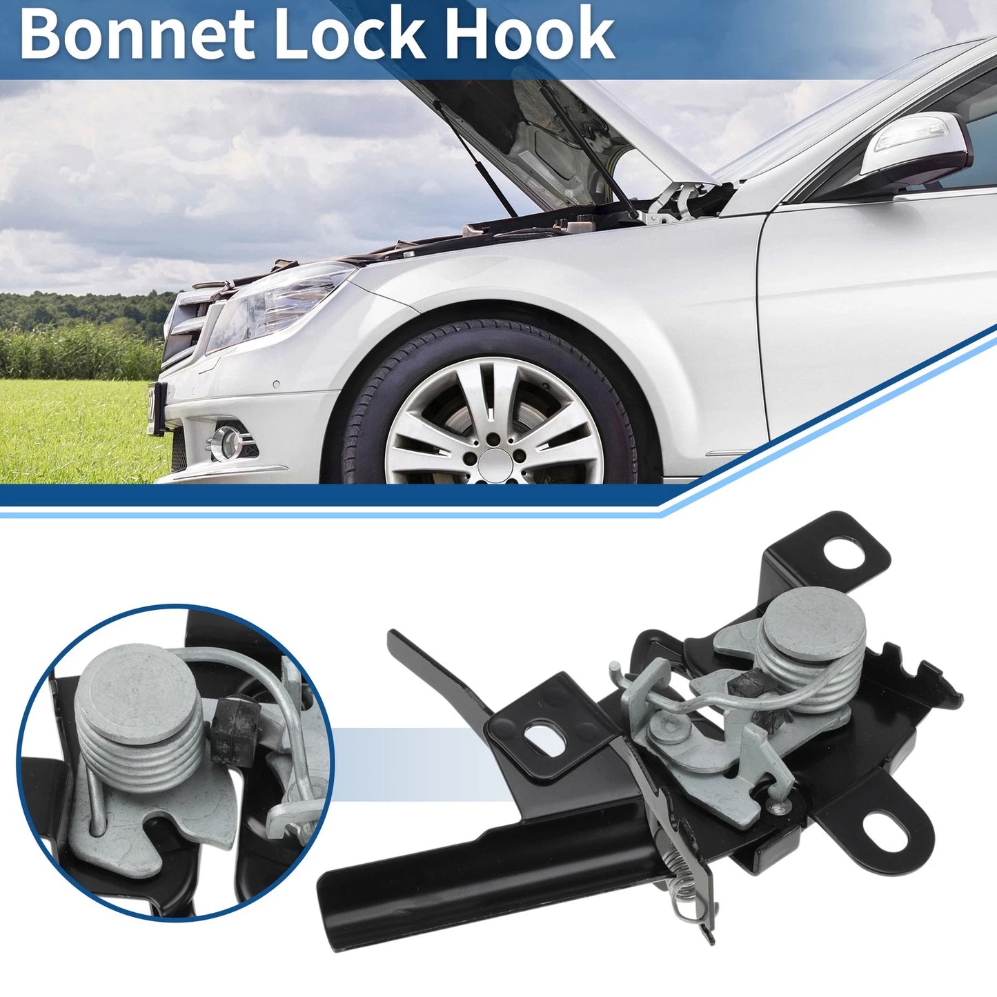 Hood Latch Assembly for Subaru Impreza (2008-2014)