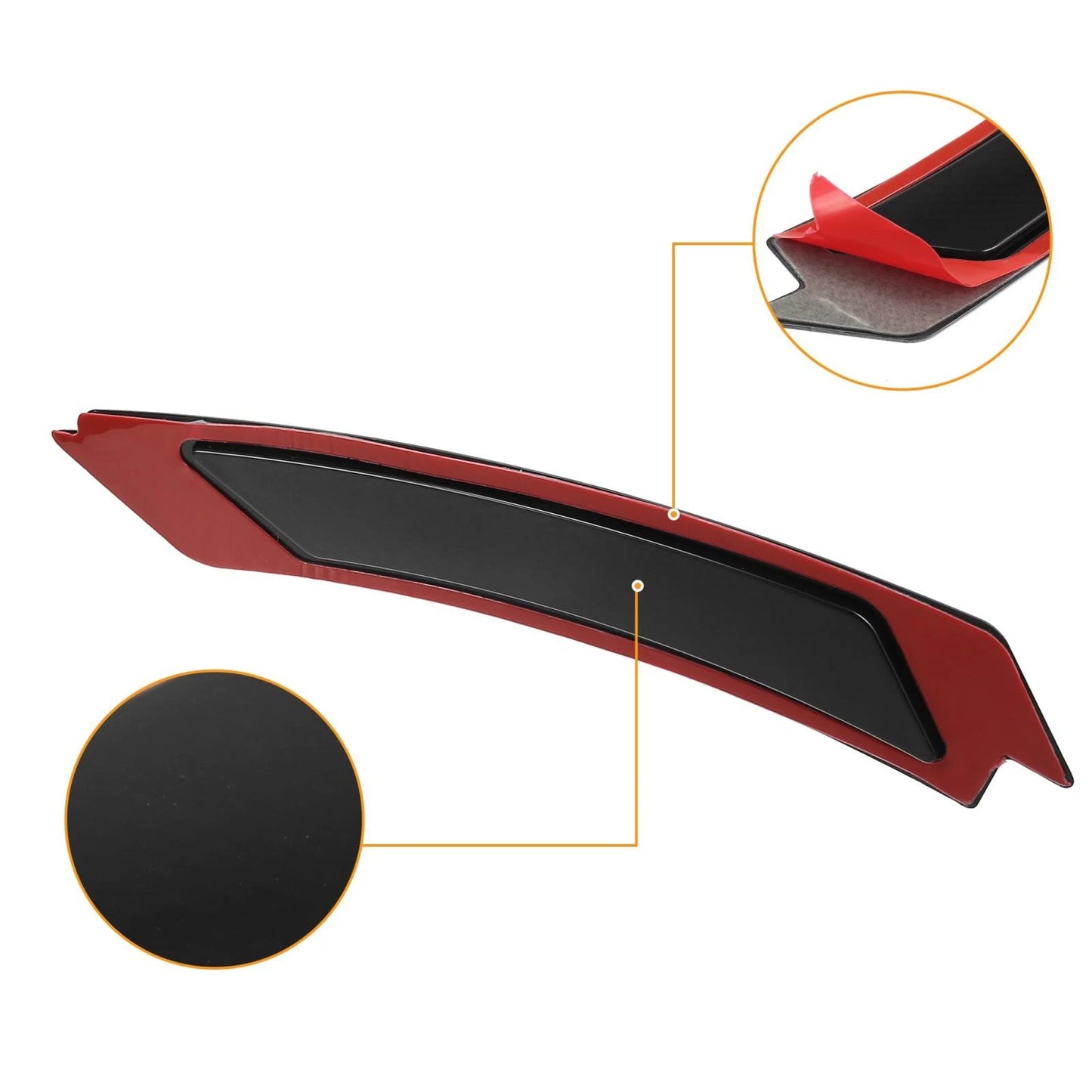 Bumper Reflector  63147205397 for BMW 3 Series E90 E91 (2009-2011) Black
