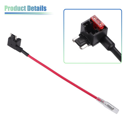5 x Car Fuse Tap Circuit Adapters with 10A Mini Blade Fuses for Vehicles