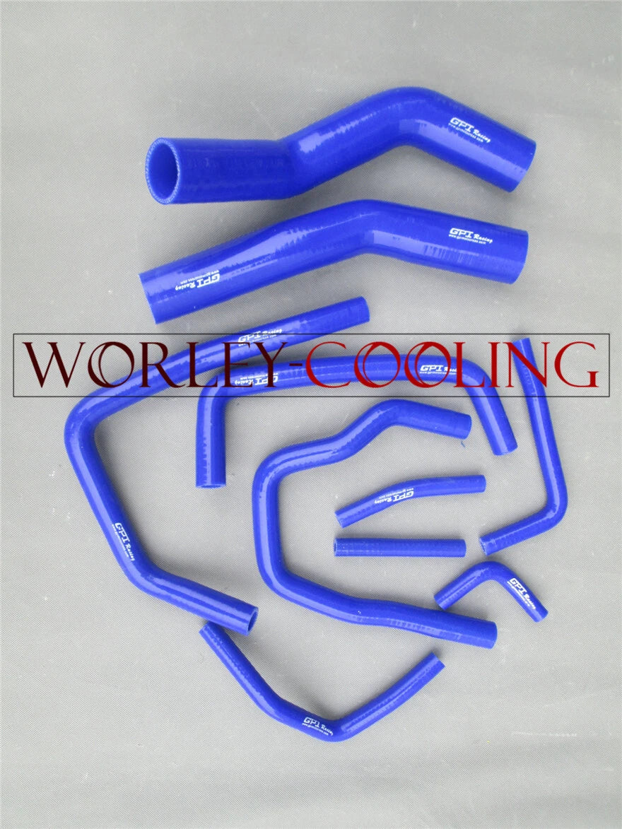 Silicone Radiator & Heater Hose for Toyota Landcruiser HDJ80 (1990-1997)