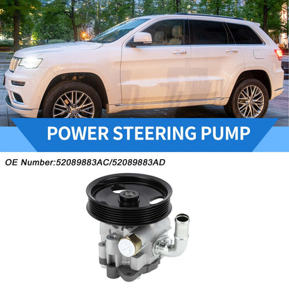 Power Steering Pump with Pulley for Jeep Grand Cherokee (2011-2020)
