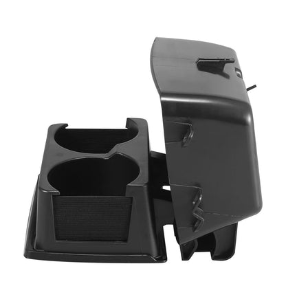 Car Rear Seat Cup Holder for Ford Explorer (2016-2018) - Black, Durable Design