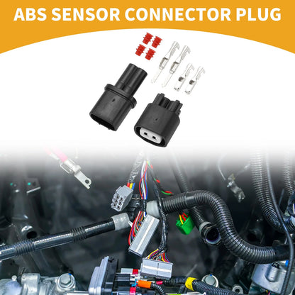 2 x ABS Sensor Connector Plug Male Female Wire Terminal for Toyota
