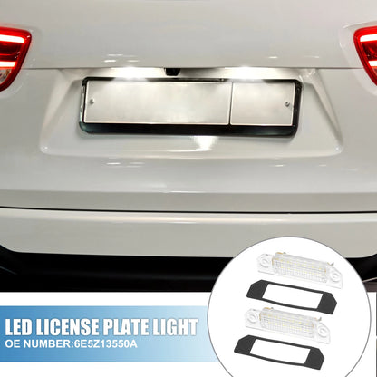 2 x Car LED License Plate Lights for Ford Fusion (2006-2012)