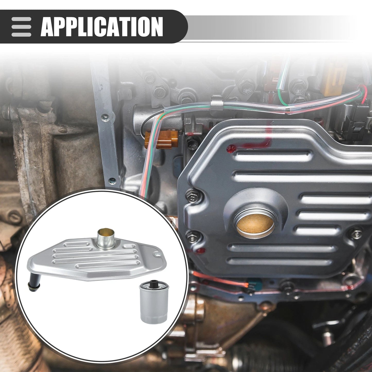 4WD Transmission Filter Kit for Chrysler Jeep Dodge 68RFE (2007-2018)