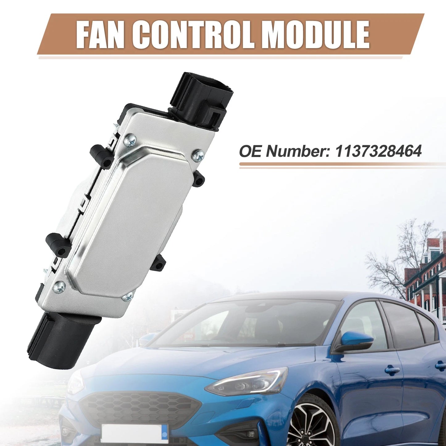 Engine Cooling Fan Control Module for Ford Focus (2012-2018)