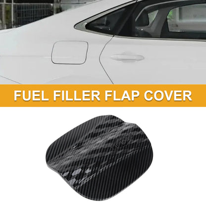 Fuel Tank Door Cap for Hyundai Sonata 2024-2025 Gas Tank Flap Carbon Fiber