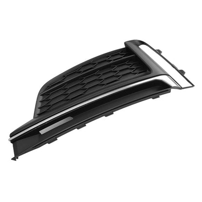Left Side Front Bumper Fog Light Grille Cover for Audi A5 S5 (2017-2020)