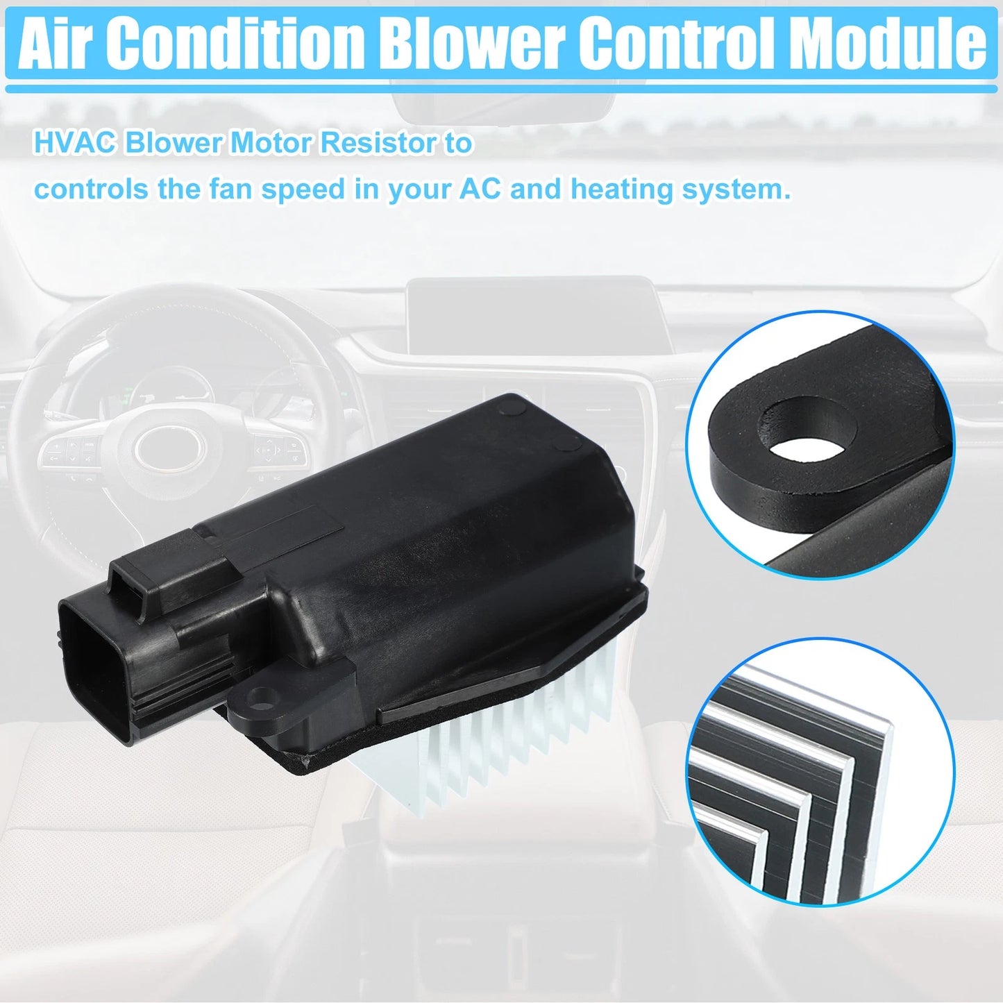 HVAC Heater Blower Motor Resistor for Ford F-150 (2004-2008)