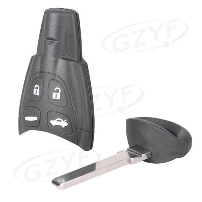 Remote Key Fob Shell & Blade Kit for 2003-2007 Saab 9-3 Sport Sedan
