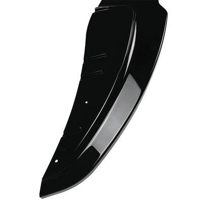 Front Bumper Lip Splitter Spoiler Black for BMW 1 Series E81 E82 E87 E88 (2004-2013)