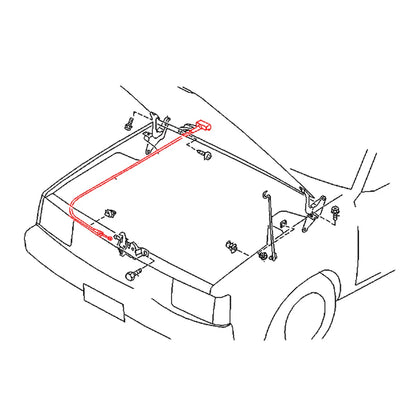 Bonnet Release Cable for Nissan AD Wingroad/Expert 1990-1999