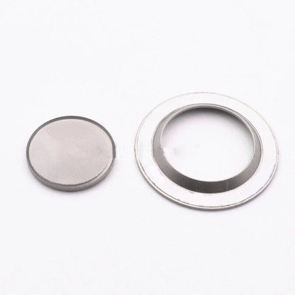 Silver Engine Start Stop Button Cover Trim for Jaguar XE F-Type F-Pace