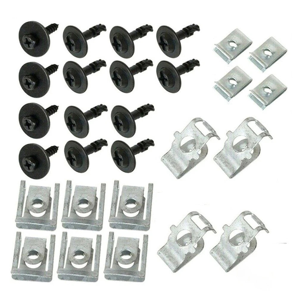 28PCS Undertray Clips Fitting Kit for A4 B8 A5 8T (2008–2016)