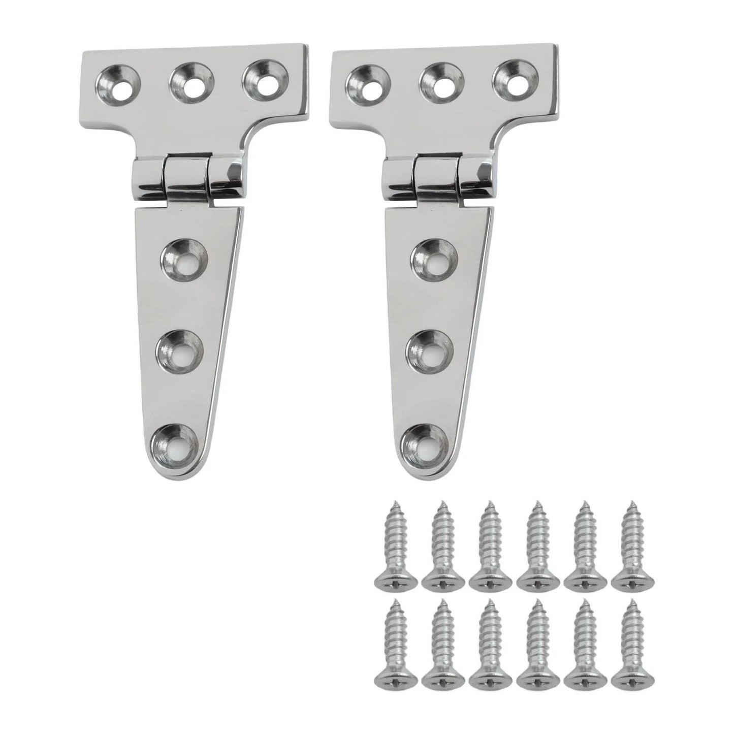 High Strength T Hinges for Boats 316 Stainless Steel with Screws