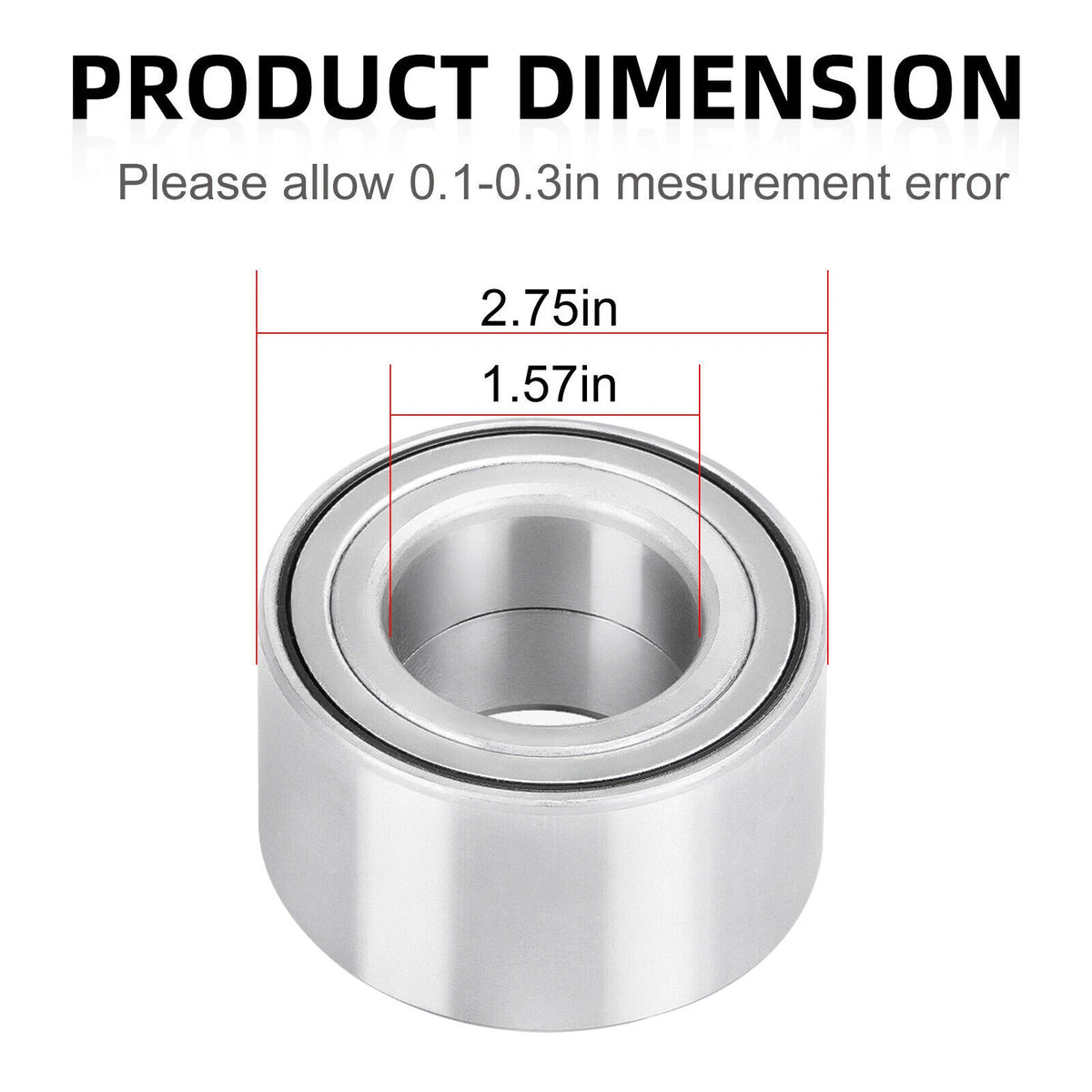Wheel Bearing w/Circlip 2 x for Honda Talon (2020–2023)