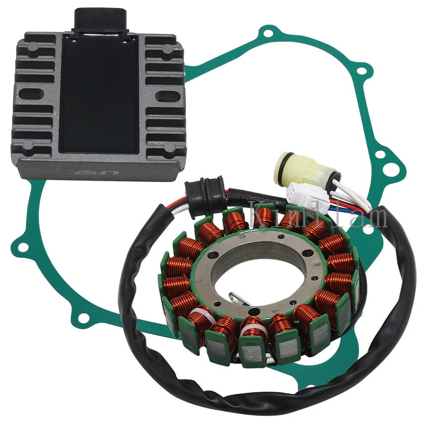 Stator, Regulator Rectifier, Gasket for Yamaha YFM450FWAD Kodiak 450 (2012-2014)
