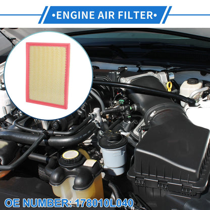 Car Engine Air Filter for Toyota Hilux (2016-2022) - 1 x Long Life Filter