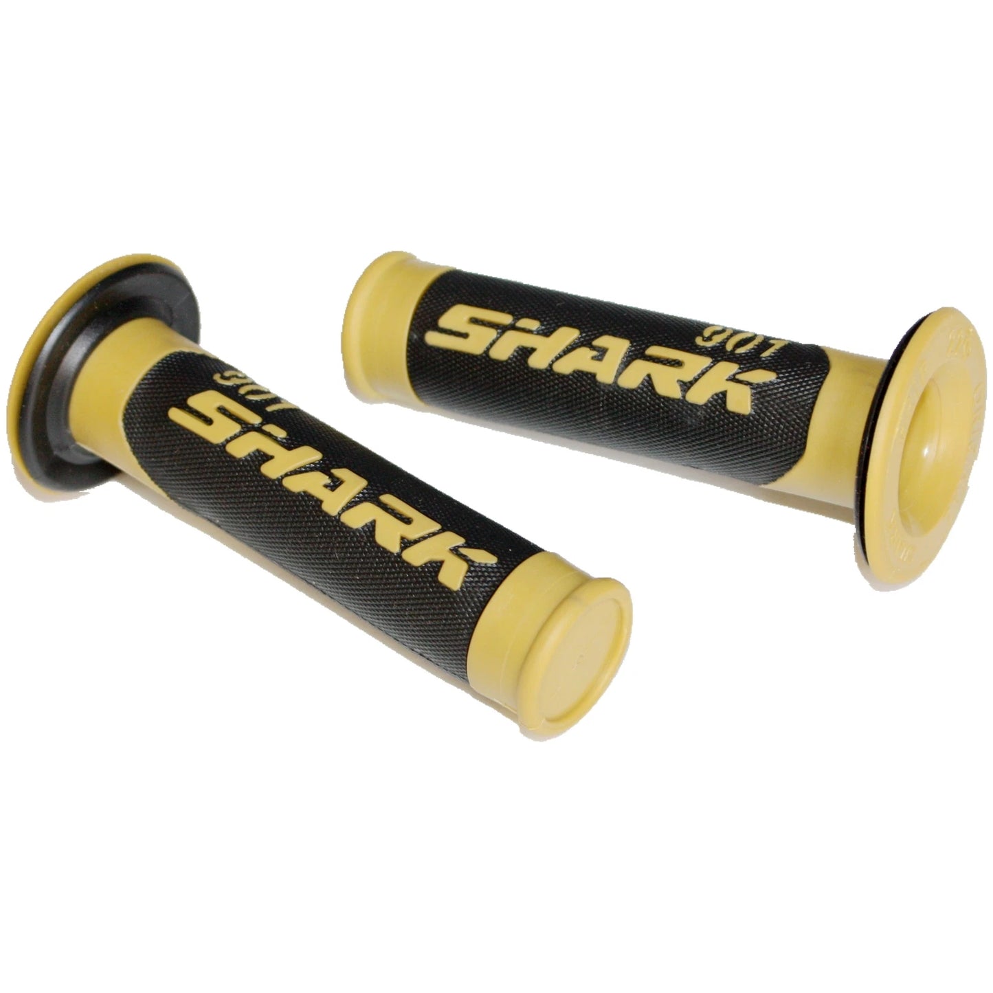 22mm Yellow Shark Throttle Hand Grips for 125cc PIT PRO Trail Dirt Bike