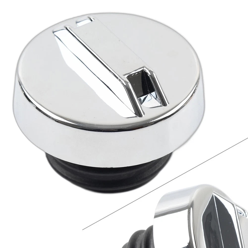 Vented Chrome Gas Fuel Tank Cover for Harley Fat Boy Electra Street Road Glide