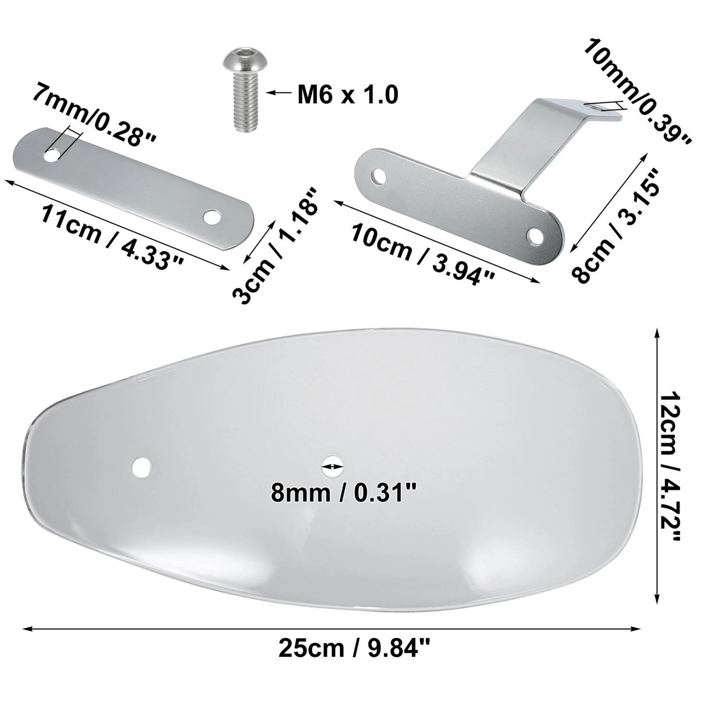Motorcycle Handlebar Handguard Protectors for Harley & Honda