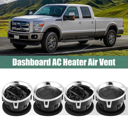 4 Pcs Front AC Heater Air Vent for Ford F-150 (2009-2014)