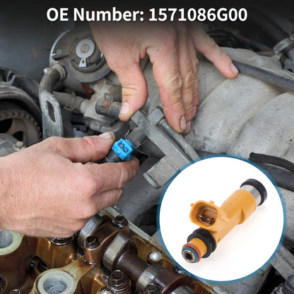 Fuel Injector 1 Pc for Suzuki Swift 1.5 (2007-2011) Orange
