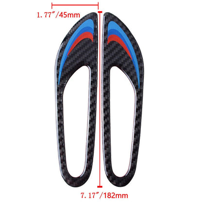 Carbon Fiber Side Fender Panel Cover Trim for BMW 3 Series E90 E92 E93 (2005-2012)