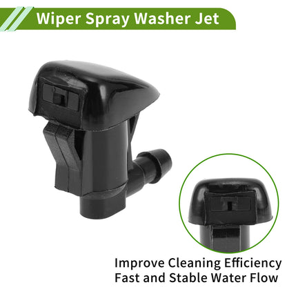 Windshield Washer Nozzle with Hose Connector for GMC