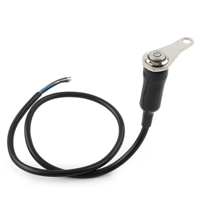 Green Push Button ON/OFF Switch for Motorcycle Handlebar Headlight Fog Light