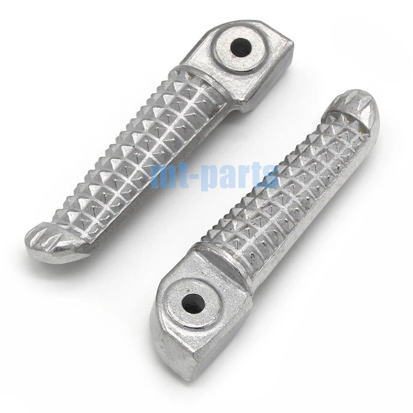 Silver Rear Footrest Pegs for Yamaha YZF R1 (2006-2012)