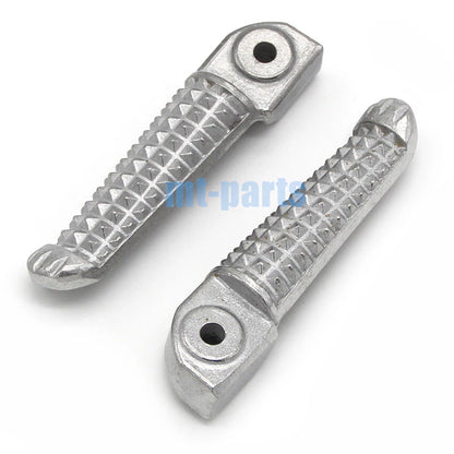 Silver Rear Footrest Pegs for Yamaha YZF R1 (2006-2012)