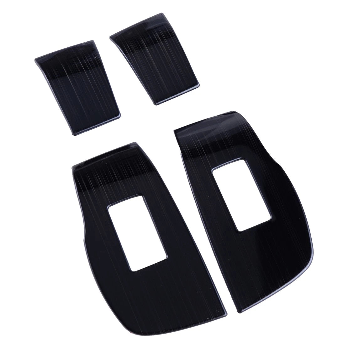 7 x Black Ti Power Window Switch Trims for Mazda 3 (2019-2020)