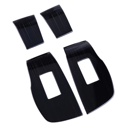 7 x Black Ti Power Window Switch Trims for Mazda 3 (2019-2020)