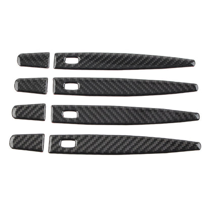 8 Pcs Outer Door Handle Cover Trim Black for Chevrolet Equinox (2018-2021)