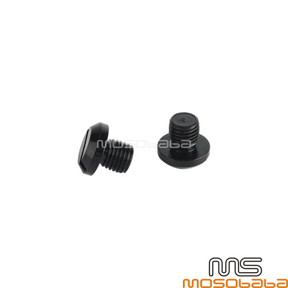 M10 x 1.25 Mirror Hole Plugs for Harley Road Glide, Sportster 1200 (2004-2023)