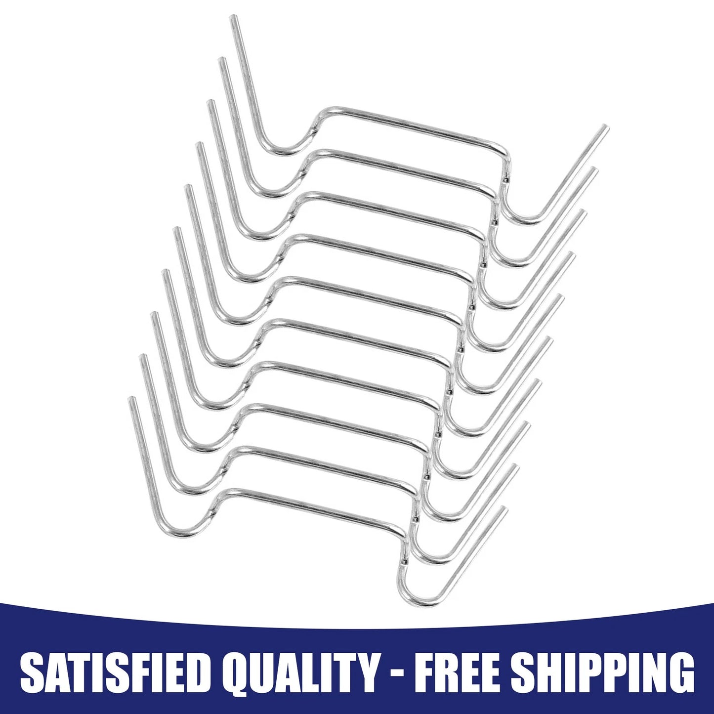 10 x Spring Clip for Square Headlight Universal Motorcycle