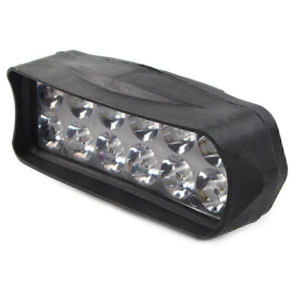 12-LED White Fog Light Headlamp for Motorcycle UTV ATV
