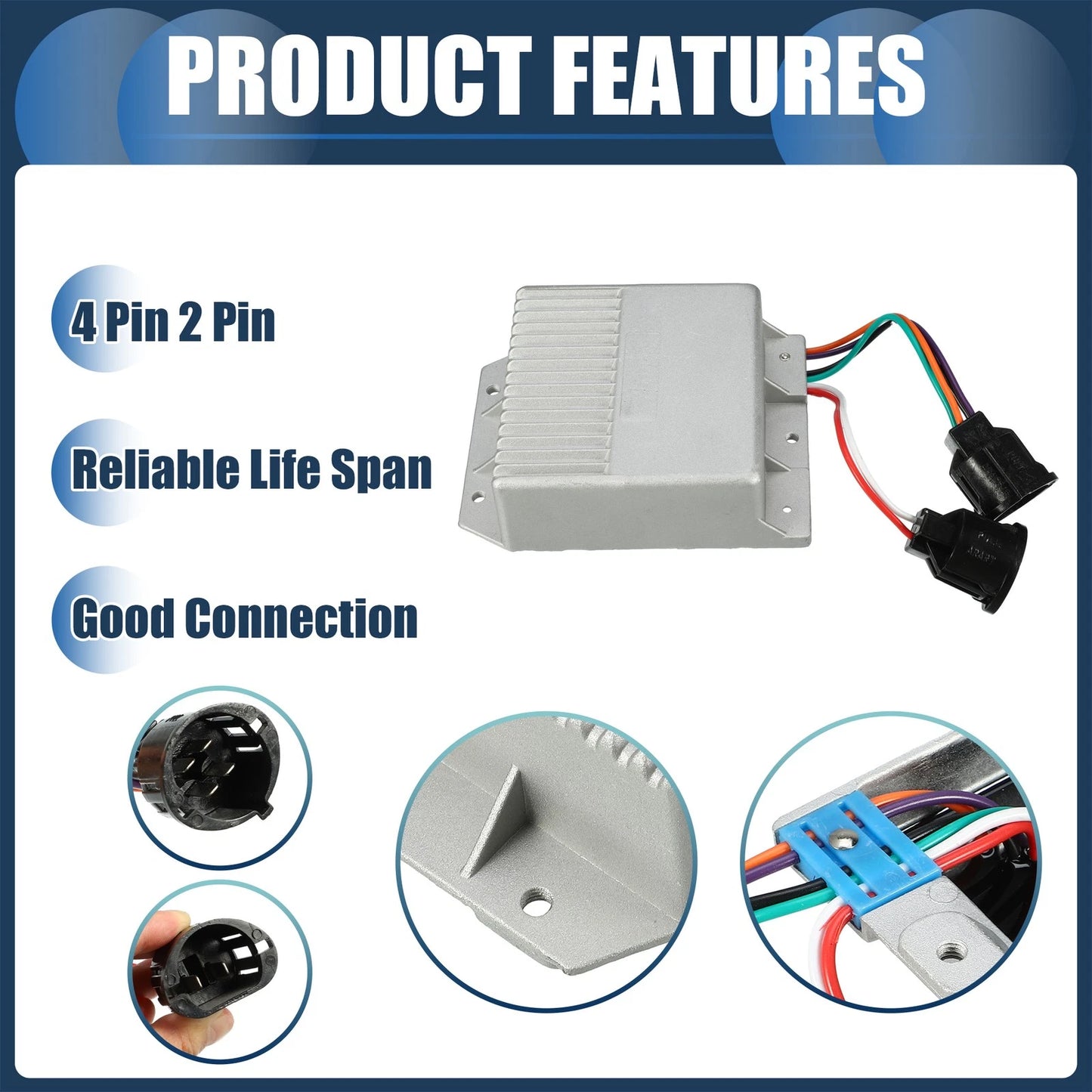 Ignition Control Module for Ford Fiesta & Fairmont (D6AE12A199A1A)