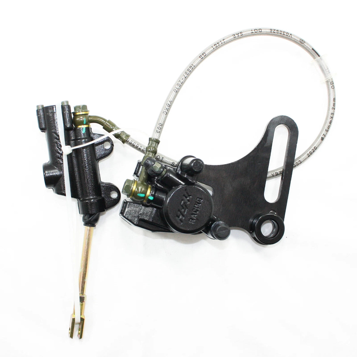Hydraulic Rear Disc Brake Caliper System + Pad for 110cc 125cc 140cc Dirt Bike