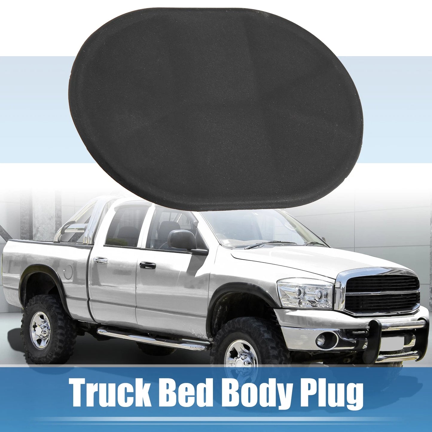 Truck Bed Plug for Dodge Ram Plastic Black