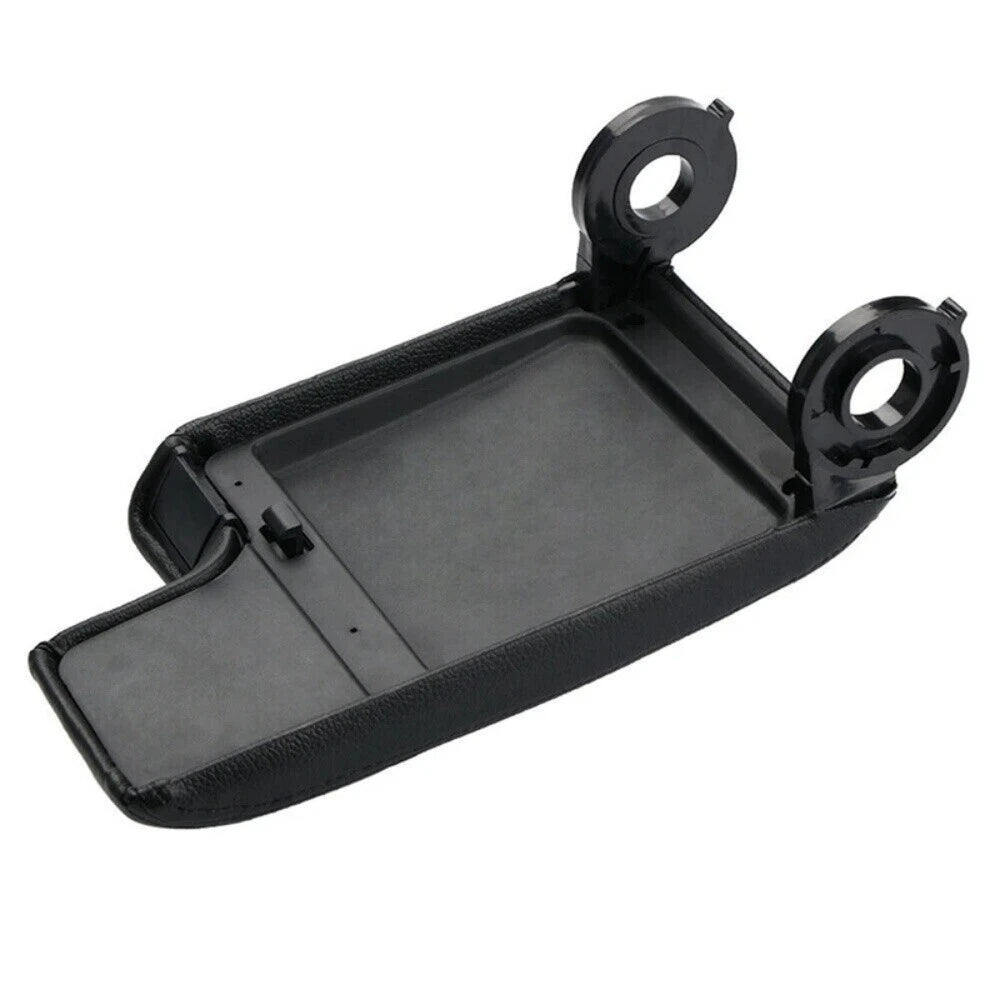 Black Center Console Armrest Cover for BMW 3 Series E46 (1999-2004)